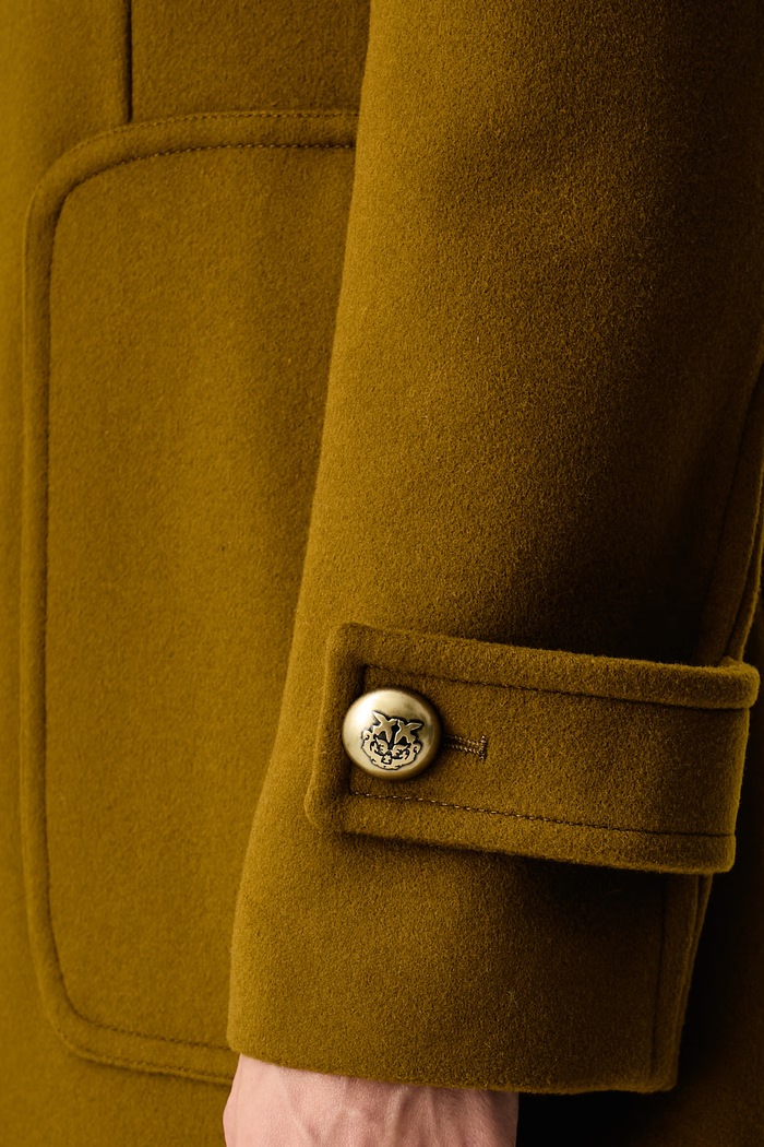 Pinko Elegantný kabát dámsky s vlnou 107783.A3O3