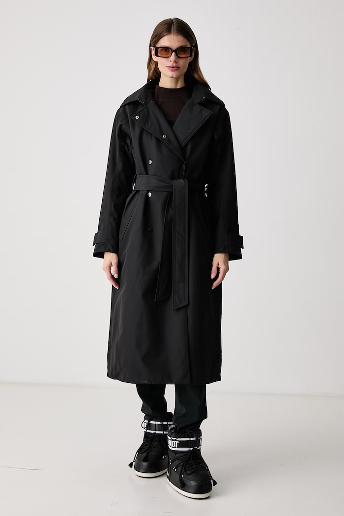 Helly Hansen Płaszcz damski AVENUE 54490 czarny AW26
