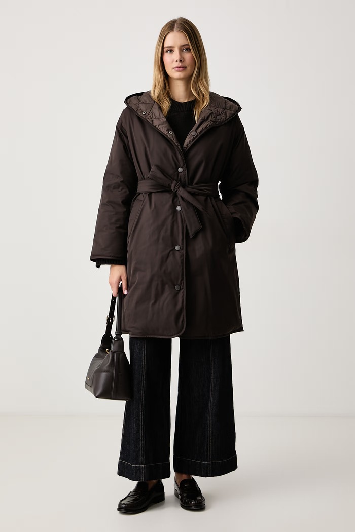 Weekend Max Mara Kurtka dwustronna damska WKDMASSA 2625496042600 brązowy AW26