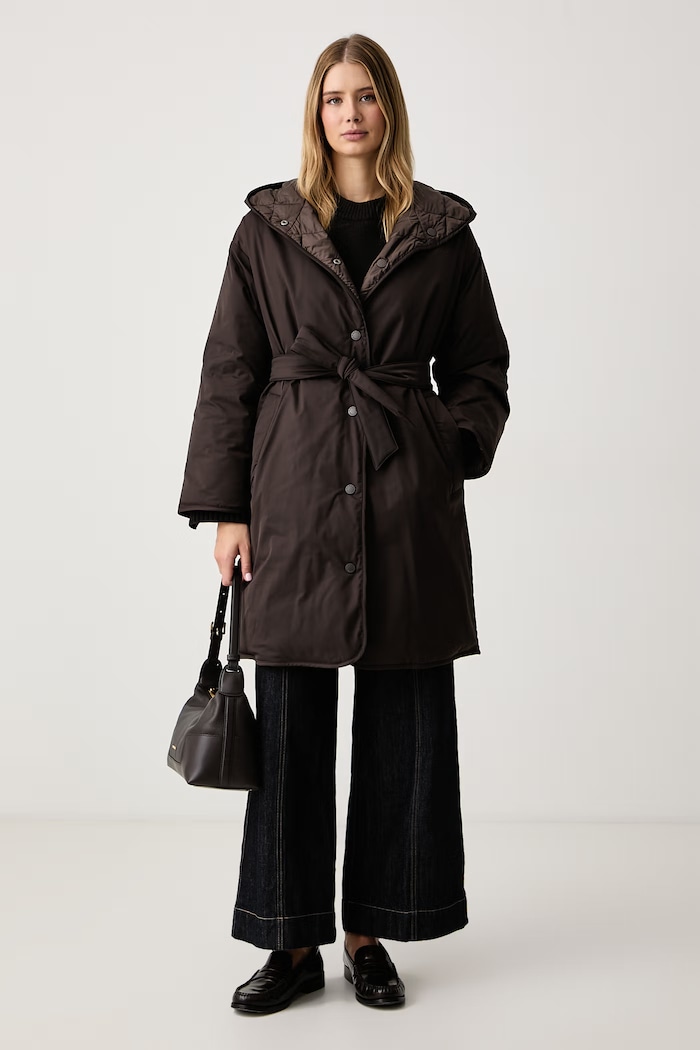 Weekend Max Mara Kurtka dwustronna damska WKDMASSA 2625496042600 brązowy AW26