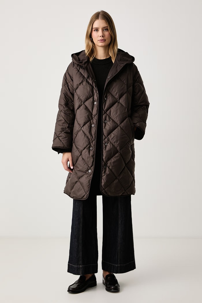 Kurtka dwustronna damska WKDMASSA Weekend Max Mara 2625496042600 brązowy