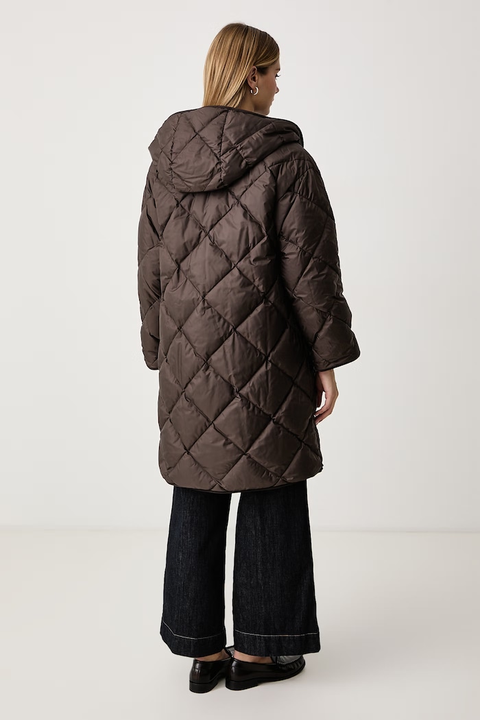 Kurtka dwustronna damska WKDMASSA Weekend Max Mara brązowy 2625496042600