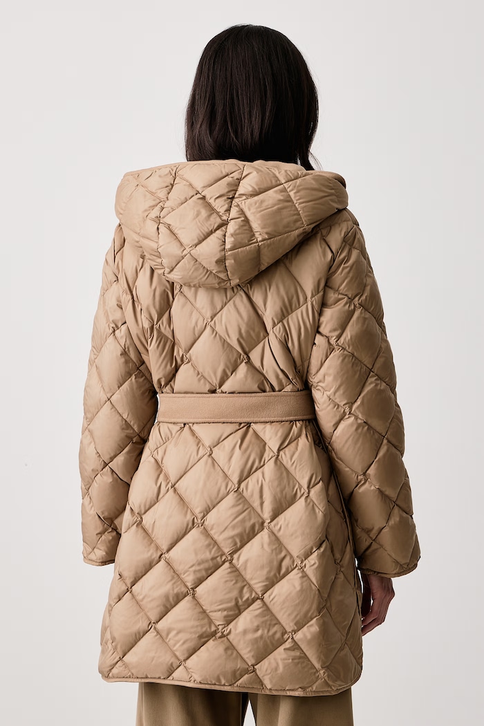 Odzież Weekend Max Mara Kurtka puchowa damska WKDFIDATO 2625496022600 beżowy