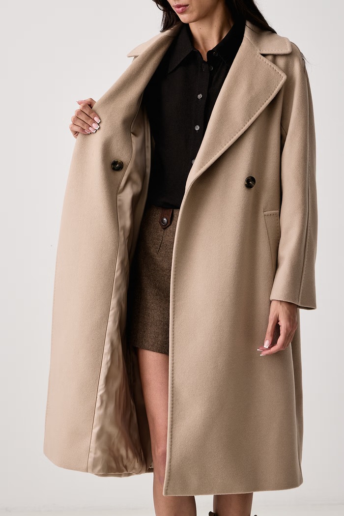 Weekend Max Mara Płaszcz damski kaszmirowy WKDCASCIA 2625016082600