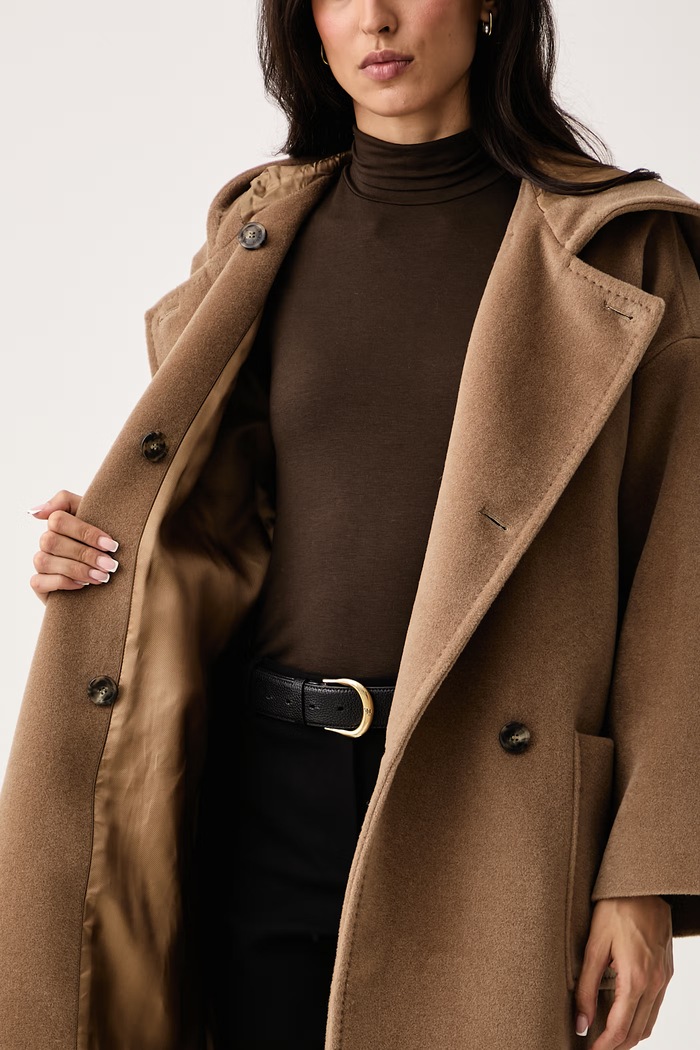 Weekend Max Mara Płaszcz damski z wełną WKDTROPICO 2625016052600