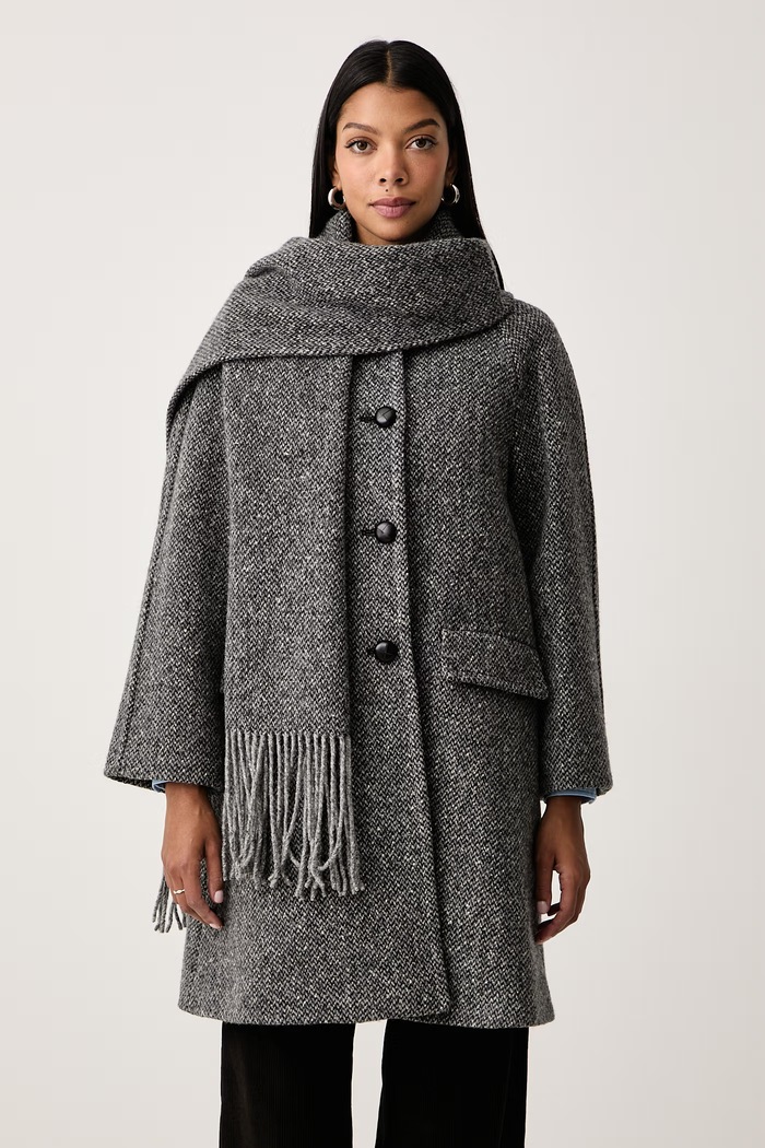 Weekend Max Mara Płaszcz damski z wełną WKDLATINO szary 2625016032600