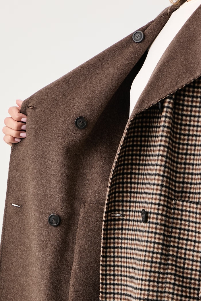 Weekend Max Mara Płaszcz dwustronny damski wełniany WKDBALTA 2625016022600