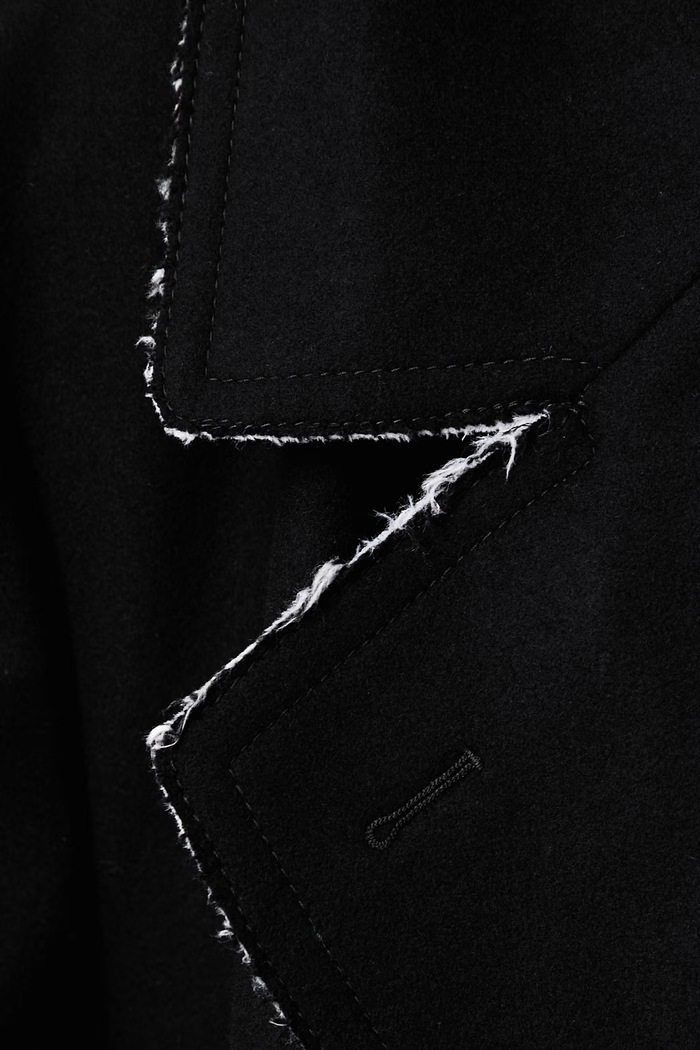 MM6 Maison Margiela Płaszcz damski wełniany S52AA0209.M36035