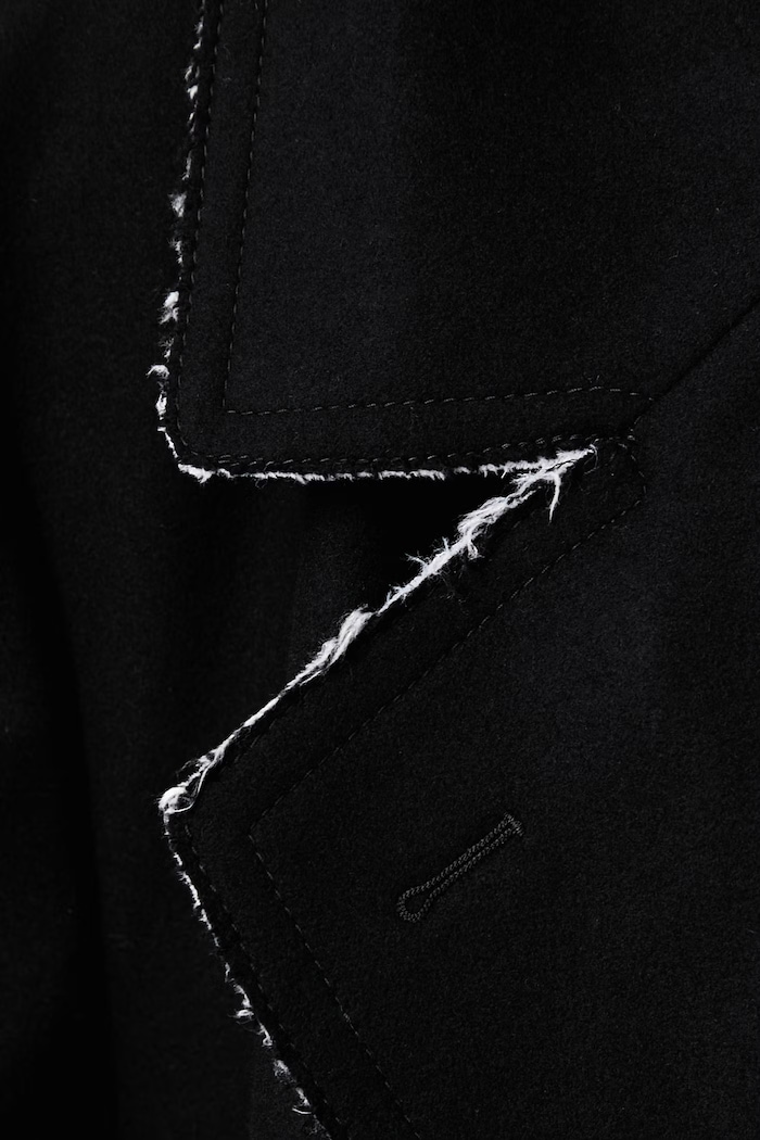 MM6 Maison Margiela Płaszcz damski wełniany S52AA0209.M36035