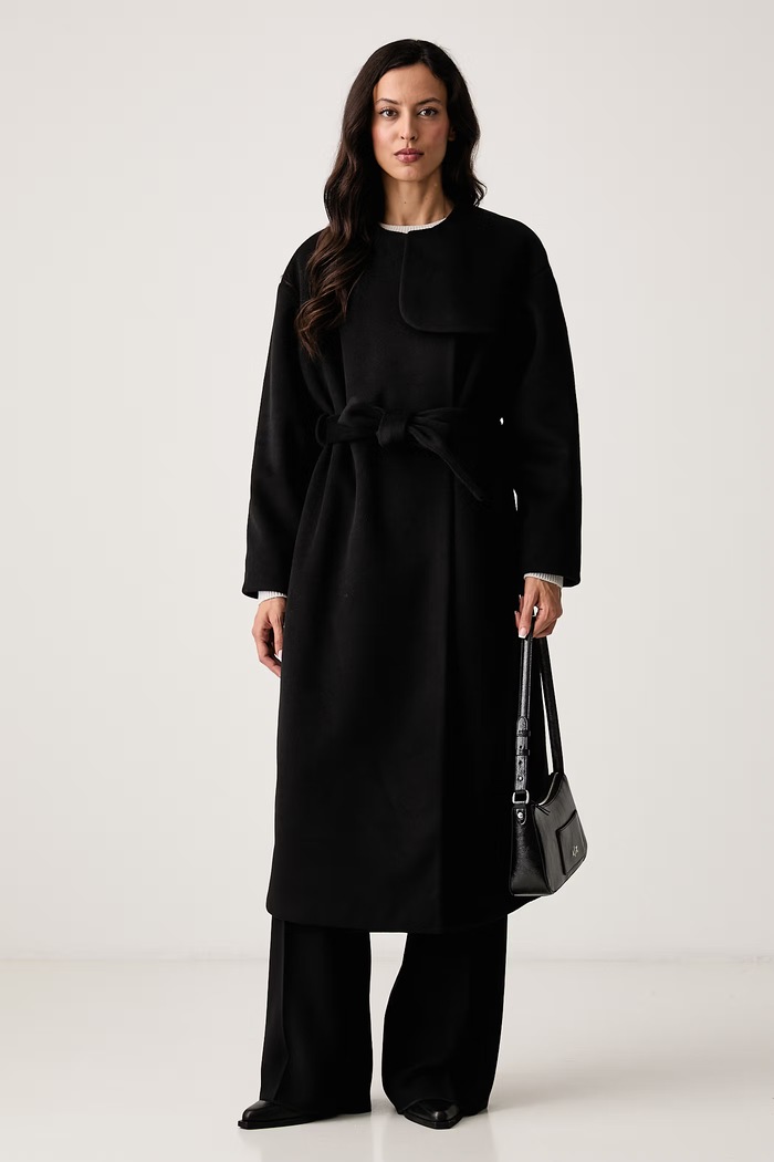 Armani Exchange Plášť dámsky XW002458.AF26083 čierna AW26