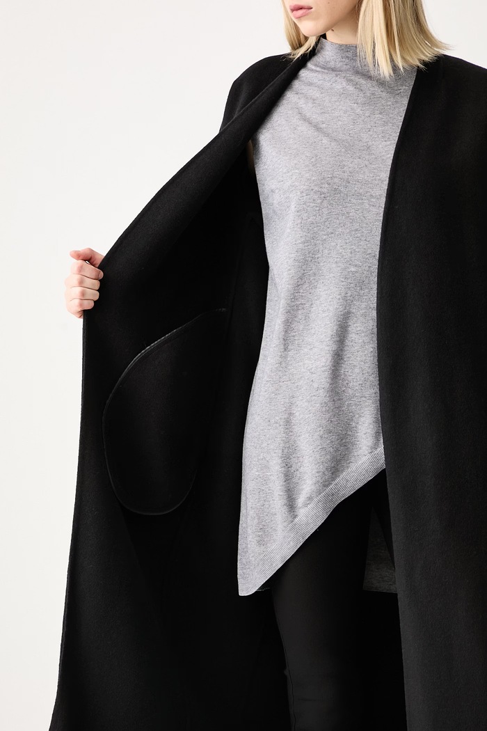 Sisley Cappotto da donna con lana 2X9FLN07D