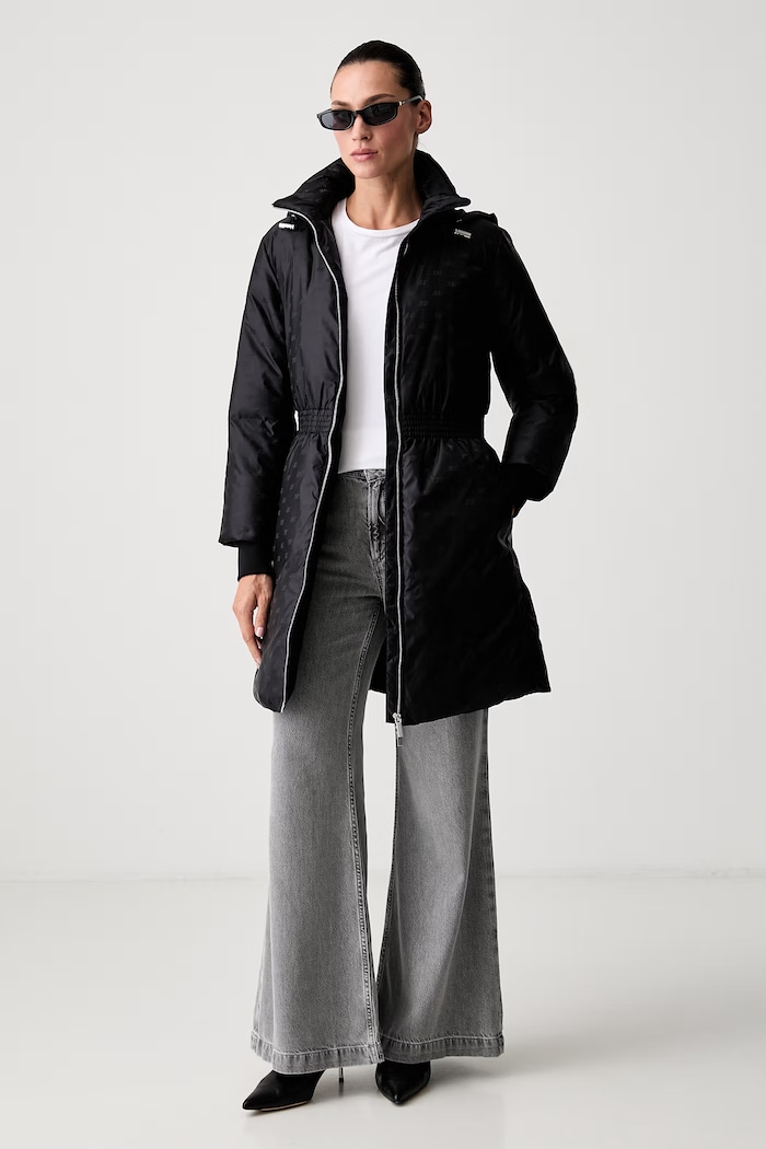 Armani Exchange duga jakna za žene XW002903.AF26068 crna AW26