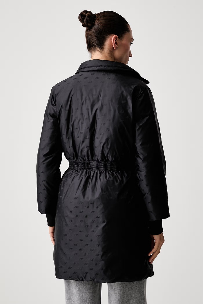 Odjeća Armani Exchange duga jakna za žene XW002903.AF26068 crna
