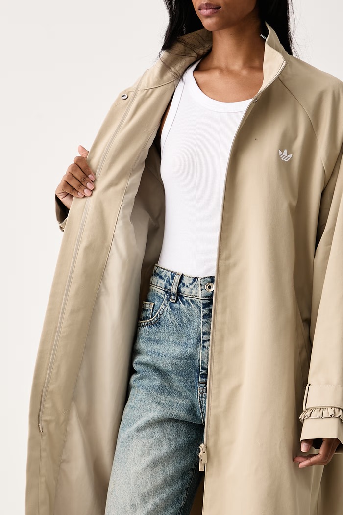 adidas Originals Płaszcz damski z bawełną LG4288