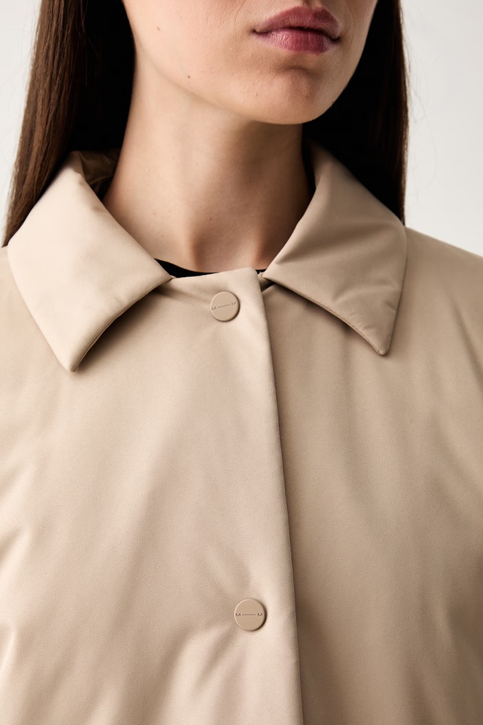 MM by Max Mara płaszcz damski MMLESODO 2626496017600 beżowy