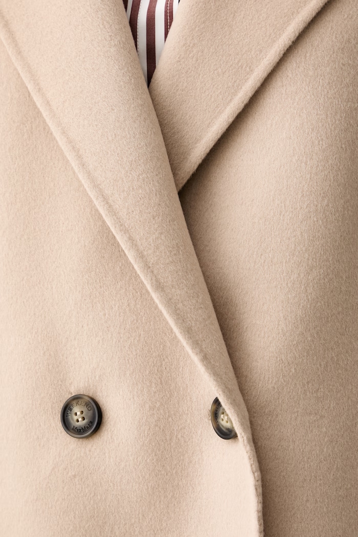 Weekend Max Mara krótki płaszcz damski wełniany WKDNEO 2625086031600