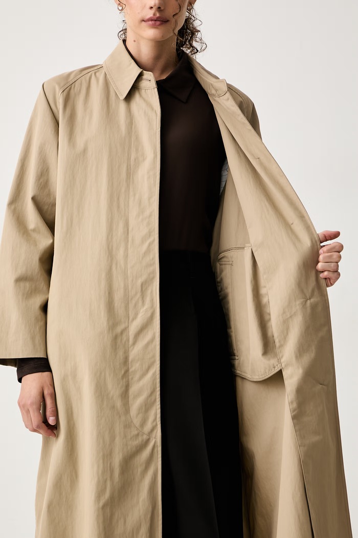 Weekend Max Mara Trencz damski z bawełną WKDANGUS 2625026041600
