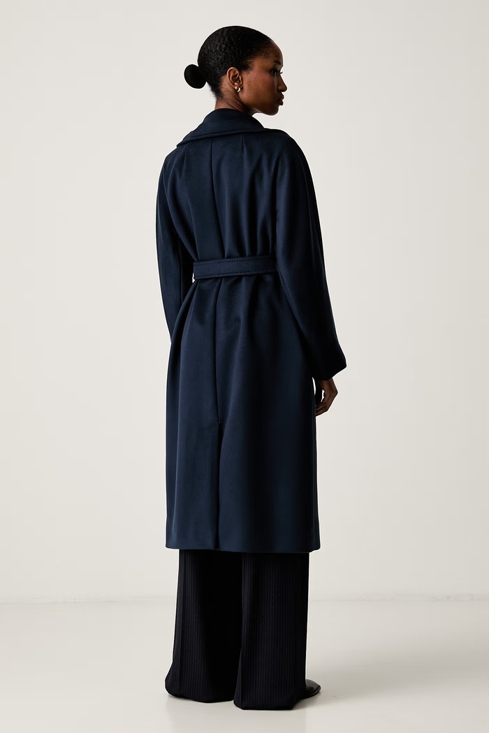Одяг Weekend Max Mara пальто жіноче вовняне WKDRESINA 2625016021600 темно-синій