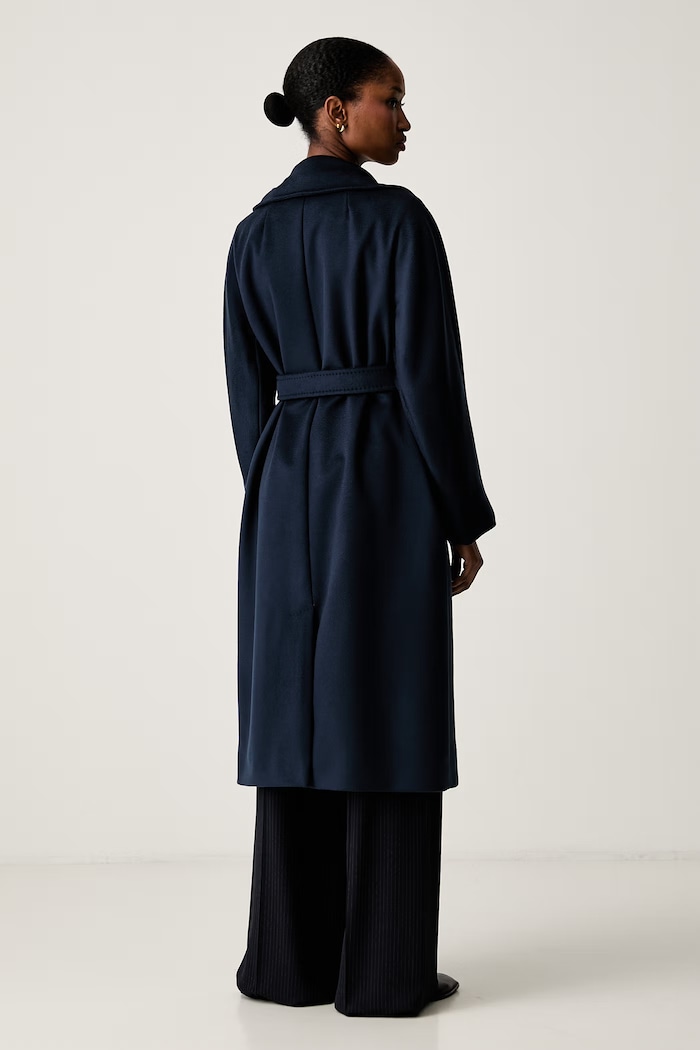 Одяг Weekend Max Mara пальто жіноче вовняне WKDRESINA 2625016021600 темно-синій