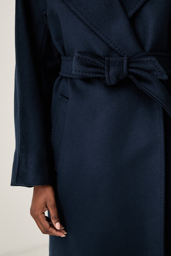 Weekend Max Mara пальто жіноче вовняне WKDRESINA 2625016021600 темно-синій