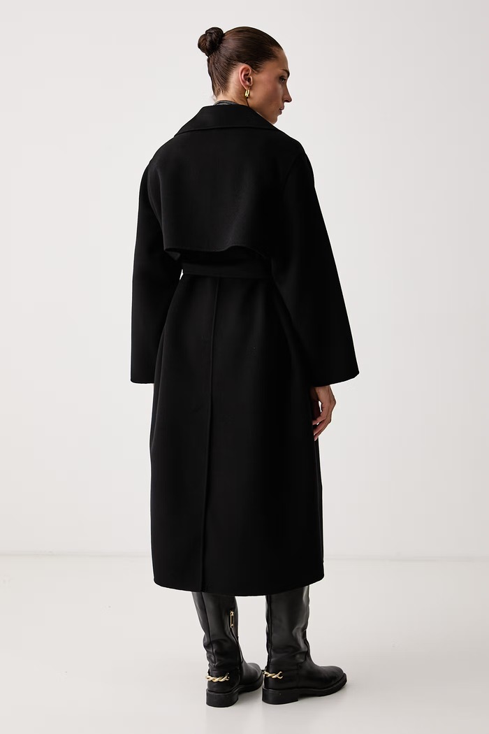 Oblečenie Weekend Max Mara Plášť dámsky vlnený WKDOPEROSO 2625016011600 čierna