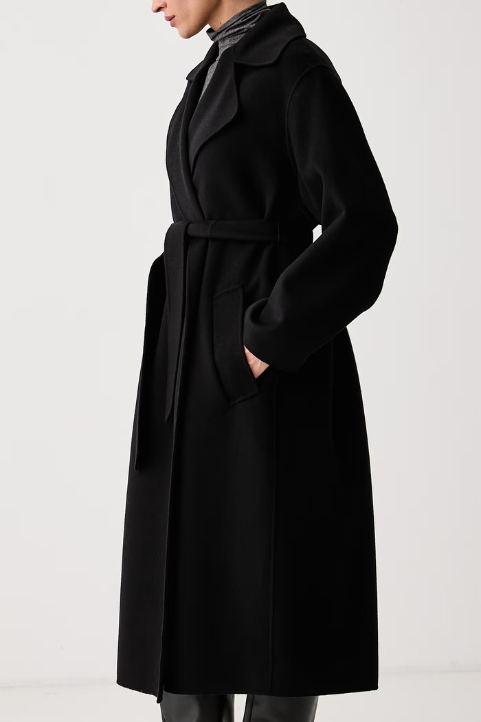Plášť dámsky vlnený WKDOPEROSO Weekend Max Mara 2625016011600 čierna