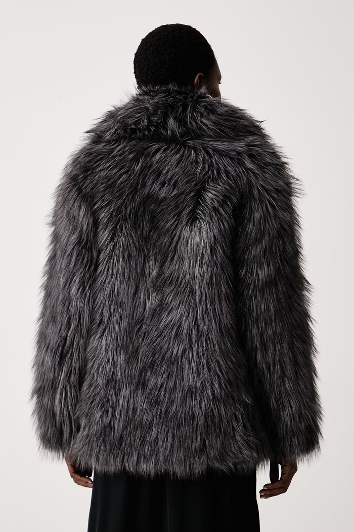 Odjeća Zadig&Voltaire Kratki kaput za žene FAUNE WWCO01267 siva