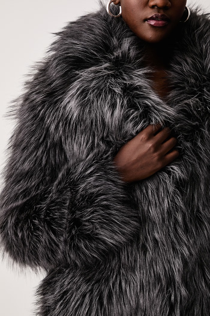 Kratki kaput za žene FAUNE Zadig&Voltaire WWCO01267 siva