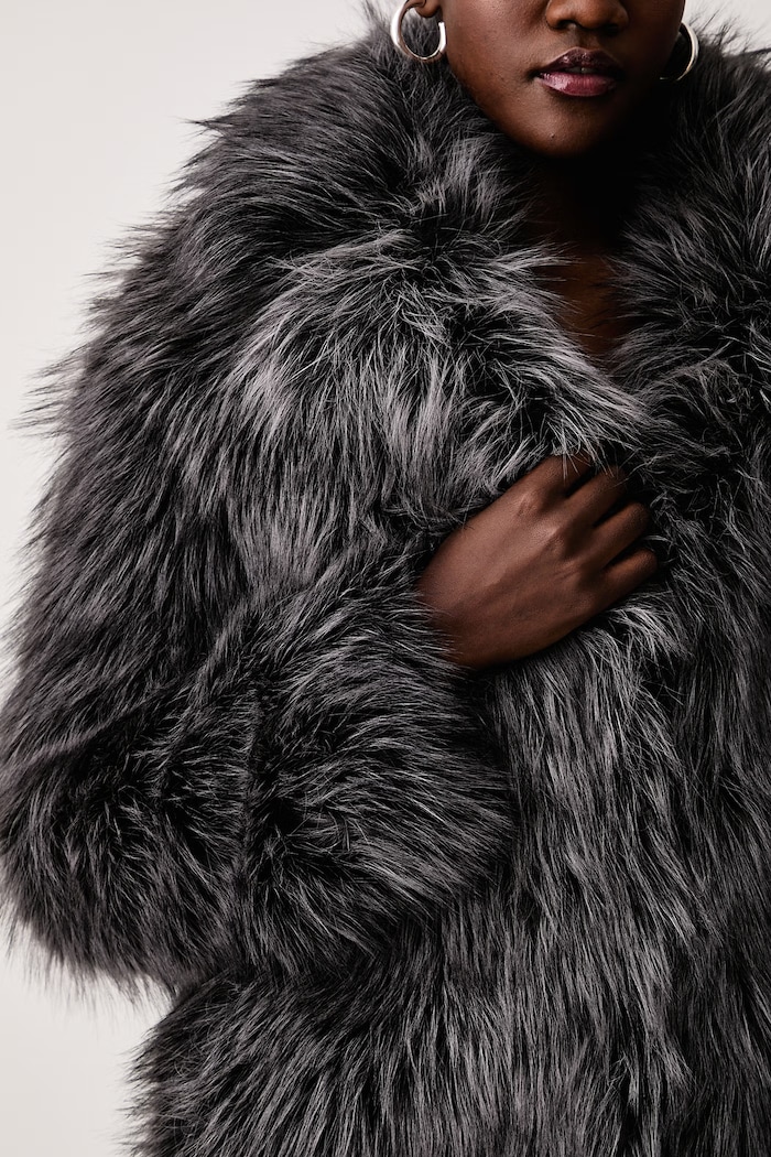 Kratki kaput za žene FAUNE Zadig&Voltaire WWCO01267 siva