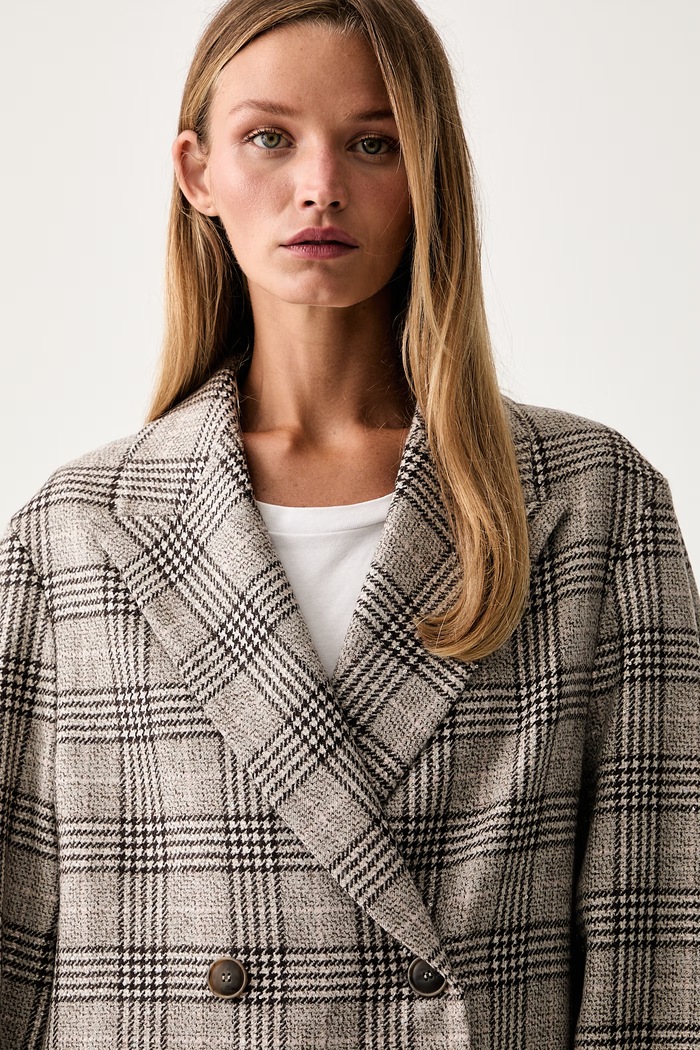 Twinset za žene s vunom bež 262TP2740