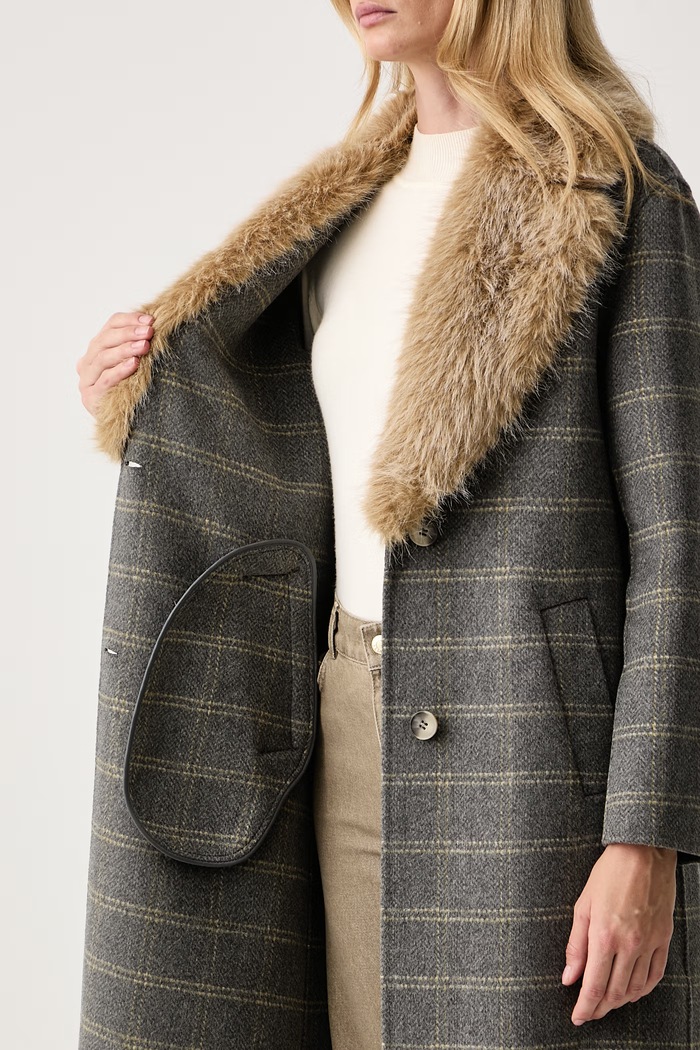 Twinset Plášť dámsky s vlnou 262TP2220