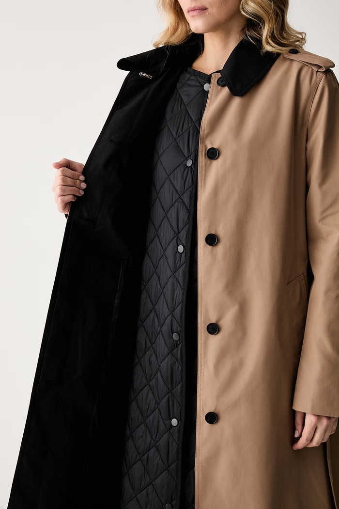 Karl Lagerfeld cappotto da donna con cotone B3W15031
