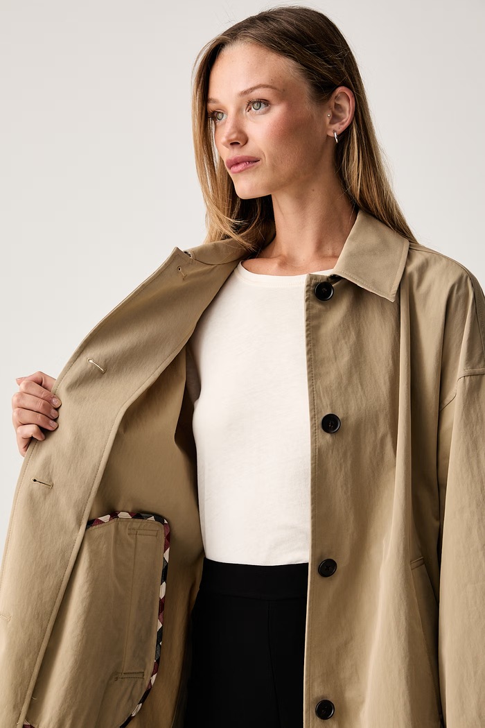 Tommy Hilfiger trenčkot ženski WW0WW49842