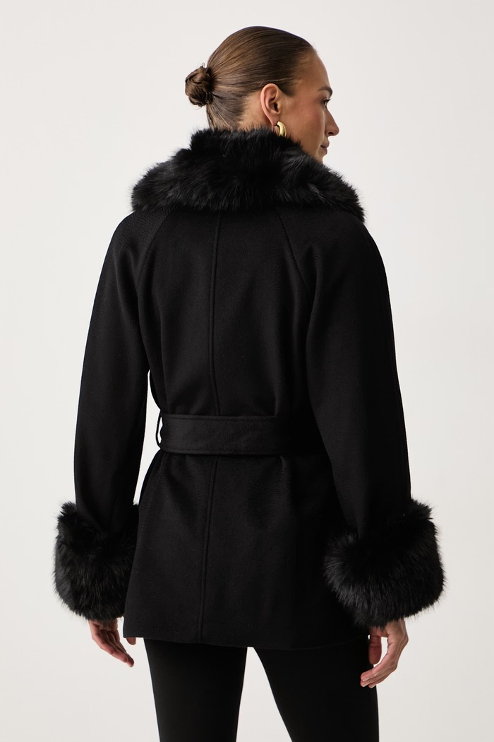 Abbigliamento Marciano by Guess Cappotto da donna in lana SOPHY G6BL08.W4427 nero