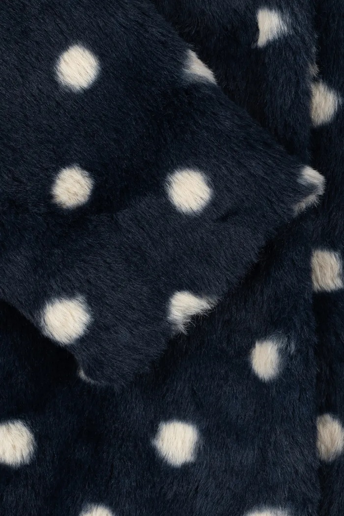 Konges Sløjd Płaszcz ze sztucznego futra dziecięcy FUZZIE COAT GRS KS106477.9BY2
