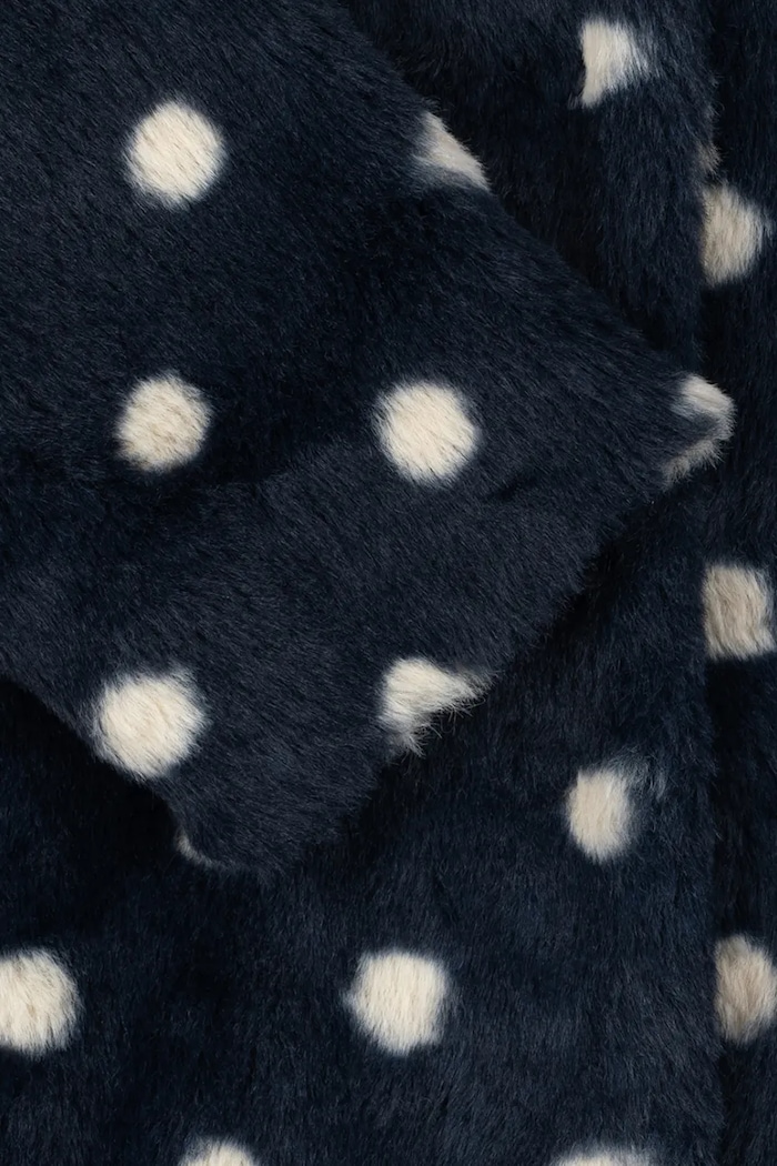 Konges Sløjd Płaszcz ze sztucznego futra dziecięcy FUZZIE COAT GRS KS106477.9BY2