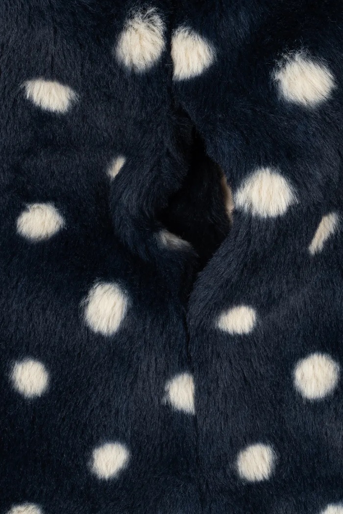 Konges Sløjd Płaszcz ze sztucznego futra dziecięcy FUZZIE COAT GRS KS106477.9BY2