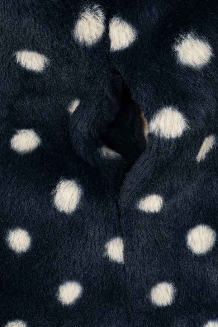 Konges Sløjd Płaszcz ze sztucznego futra dziecięcy FUZZIE COAT GRS KS106477.9BY2