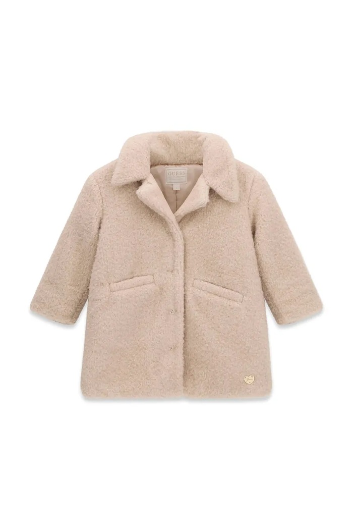 Guess Płaszcz dziecięcy beżowy K6BL13.W3980.9BY2