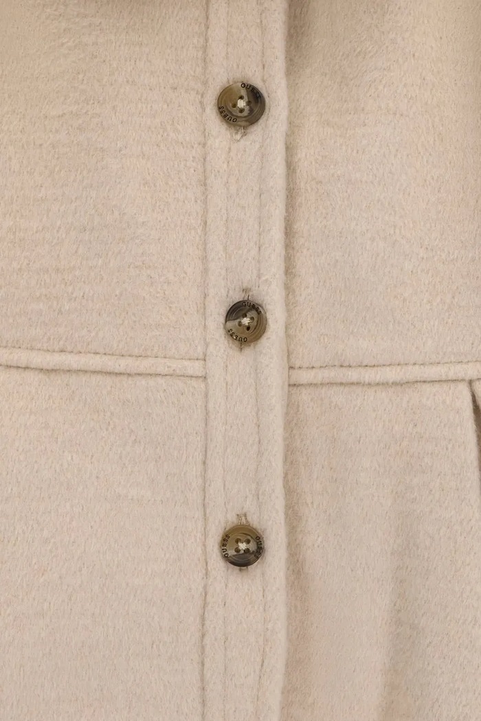 Dziewczynka Guess Płaszcz dziecięcy K6BL05.W3966.9BY2 beżowy