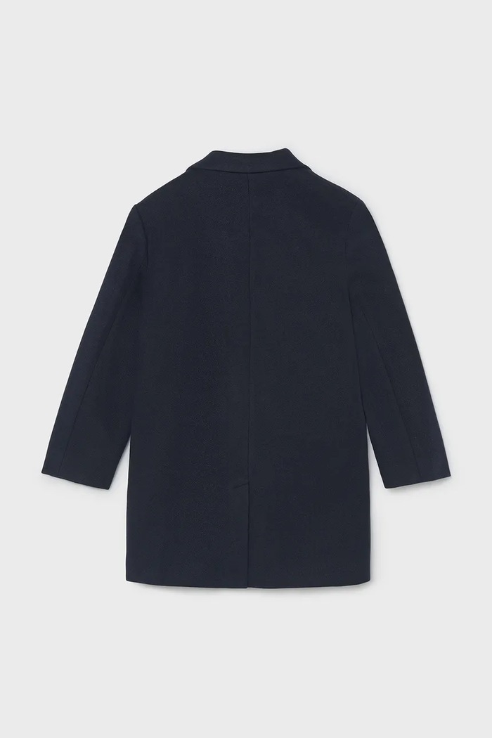 Mayoral элегантное пальто для детей 7439.8F.Junior.9BY2 тёмно-синий AW26