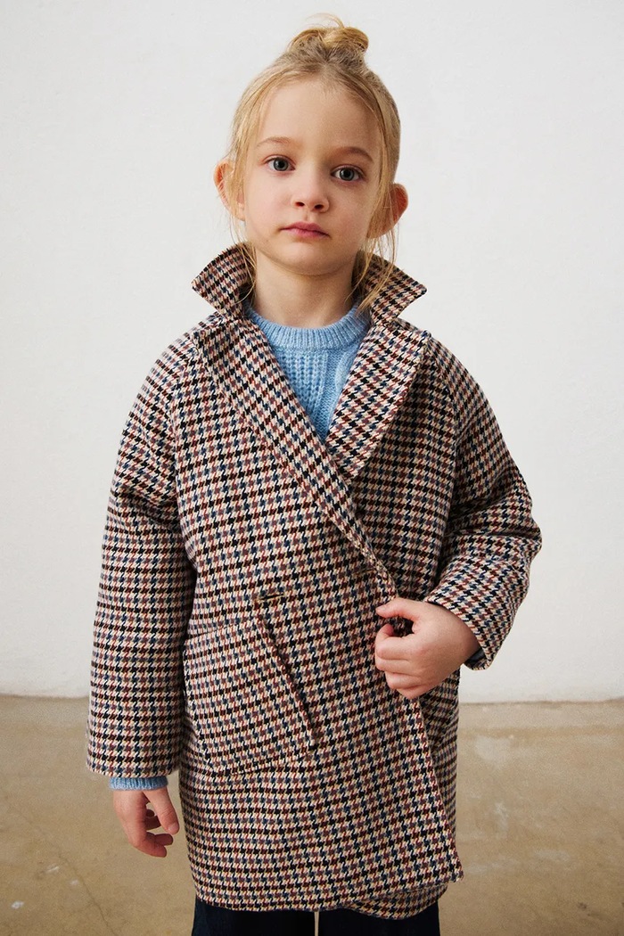 Mayoral plášť detský béžová 4414.6J.Mini.9BY2