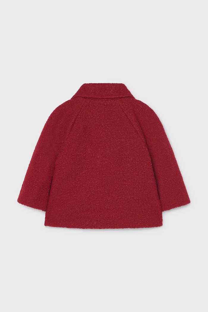 Mayoral Műszőrme kabát gyerek 4411.6E.Mini.9BY2 piros AW26