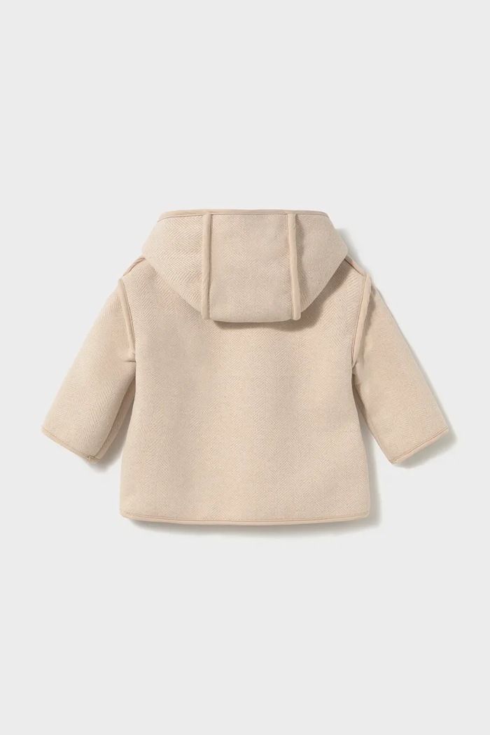 Mayoral пальто дитяче 2434.4C.Baby.9BY2 бежевий AW26
