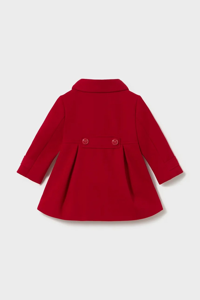 Mayoral пальто дитяче 2415.4J.Baby.9BY2 червоний AW26