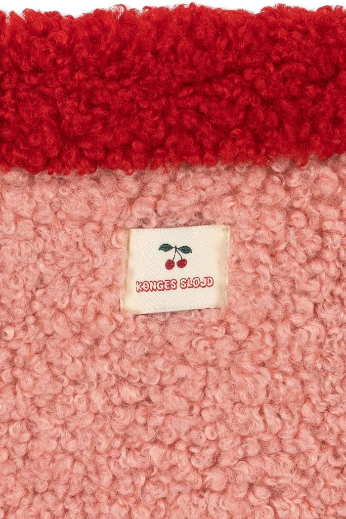 Konges Sløjd Płaszcz dziecięcy CALIN COAT GRS KS106289.9BY2 różowy AW26