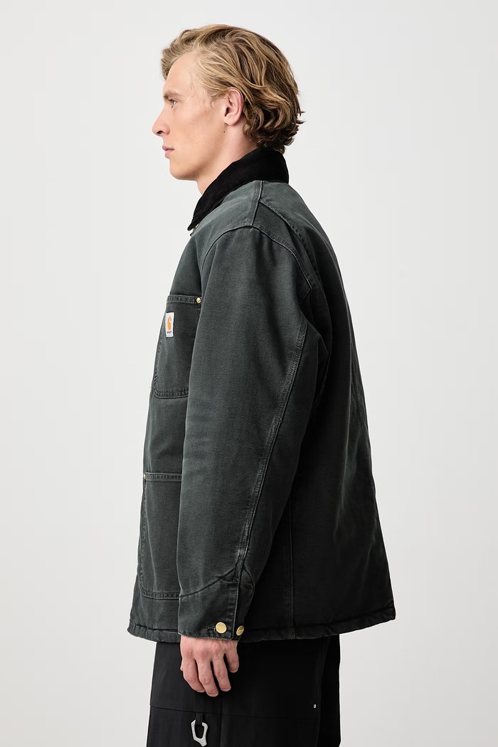 OG Chore Coat krótka kurtka bawełniana męska Carhartt WIP I035613 zielony