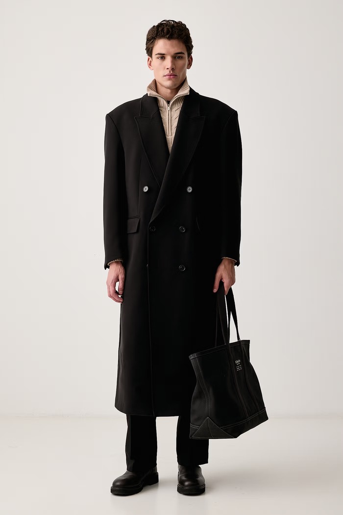 Karl Lagerfeld Palton pentru bărbați 564757.455740 negru AW26