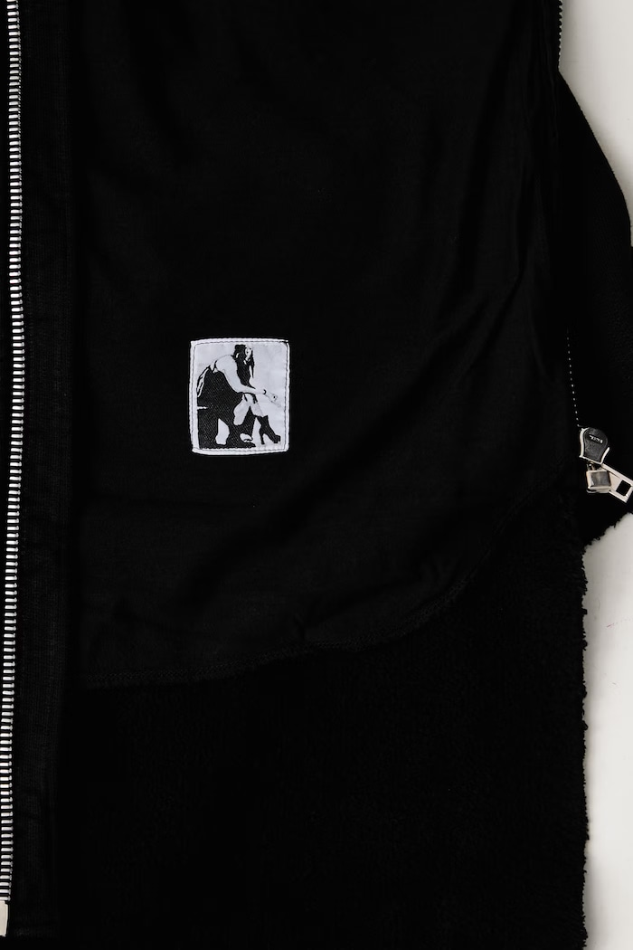 Rick Owens DRKSHDW Gimp palton din bumbac cu elastan pentru bărbați DU02F6968.HFP
