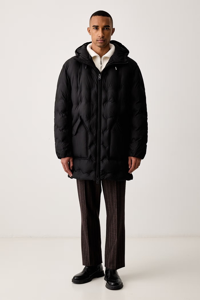 HUGO Μπουφάν ανδρικό Marbos2641 50567263 μαύρο AW26